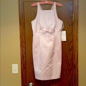 Women’s cocktail pale pink dress